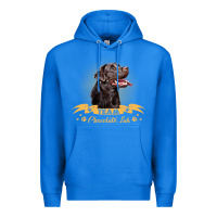 True Royal labrador retriever team chocolate lab funny Premium Hoodie - linhVisuals