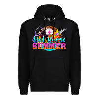 Black hot nurse summer Premium Hoodie - BarkalooDesign