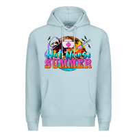 Blue Mist hot nurse summer Premium Hoodie - BarkalooDesign