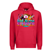 Cardinal hot nurse summer Premium Hoodie - BarkalooDesign