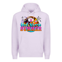 Lilac hot nurse summer Premium Hoodie - BarkalooDesign