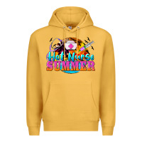 Mustard hot nurse summer Premium Hoodie - BarkalooDesign