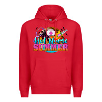 Red hot nurse summer Premium Hoodie - BarkalooDesign