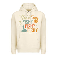 Tofu here fishy fishy fishy fishing lovers gifts Premium Hoodie - linhVisuals
