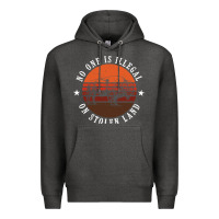 Charcoal Heather no one is illegal on stolen land 4th of july bison Premium Hoodie - linhVisuals