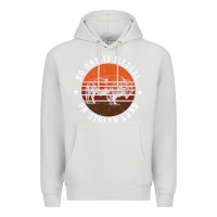 Dove Grey no one is illegal on stolen land 4th of july bison Premium Hoodie - linhVisuals
