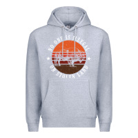 Heather Grey no one is illegal on stolen land 4th of july bison Premium Hoodie - linhVisuals