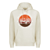 Oatmeal Heather no one is illegal on stolen land 4th of july bison Premium Hoodie - linhVisuals