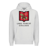 Dove Grey Lake Forest College Premium Hoodie - linhVisuals