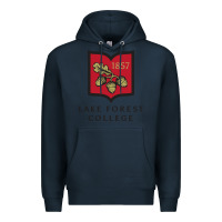 Navy Lake Forest College Premium Hoodie - linhVisuals