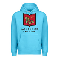Ocean Blue Lake Forest College Premium Hoodie - linhVisuals