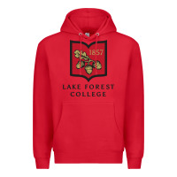 Red Lake Forest College Premium Hoodie - linhVisuals