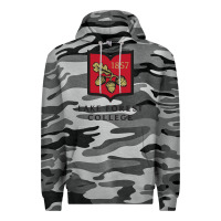 Slate Camo Lake Forest College Premium Hoodie - linhVisuals