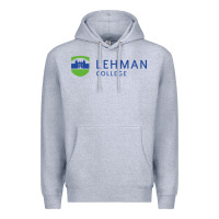 Heather Grey Lehman College CUNY Premium Hoodie - linhVisuals