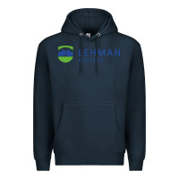 Navy Lehman College CUNY Premium Hoodie - linhVisuals