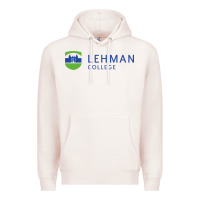 Pale Pink Lehman College CUNY Premium Hoodie - linhVisuals