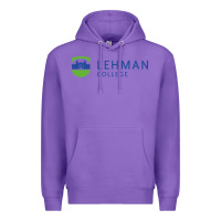 Purple Lehman College CUNY Premium Hoodie - linhVisuals
