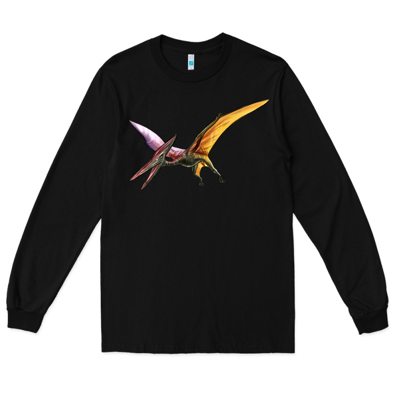 Dinosaur Pterodactyl Long Sleeve Tee by Artiststas | Teevron