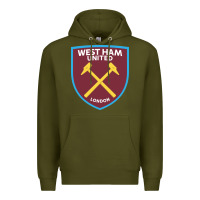 Army Green the-west-ham-united-f.c.-pen Premium Hoodie - linhVisuals
