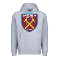 Heather Grey the-west-ham-united-f.c.-pen Premium Hoodie - linhVisuals