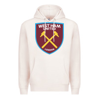 Pale Pink the-west-ham-united-f.c.-pen Premium Hoodie - linhVisuals