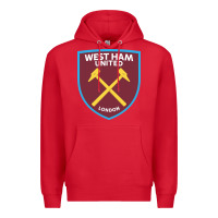 Red the-west-ham-united-f.c.-pen Premium Hoodie - linhVisuals