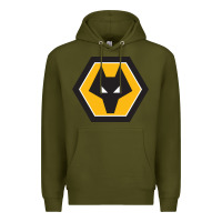 Army Green the-wolverhampton-wanderers-pen Premium Hoodie - linhVisuals