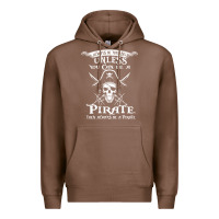 Chestnut pirate gift always be yourself unless you can be a pirate Premium Hoodie - linhVisuals