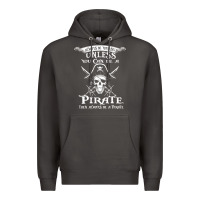 Smoke pirate gift always be yourself unless you can be a pirate Premium Hoodie - linhVisuals