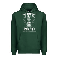 Sports Green pirate gift always be yourself unless you can be a pirate Premium Hoodie - linhVisuals