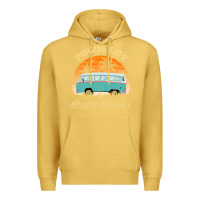 Antique Gold pogue life outer banks retro vintage sunny Premium Hoodie - linhVisuals