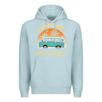 Blue Mist pogue life outer banks retro vintage sunny Premium Hoodie - linhVisuals