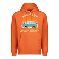 Carrot pogue life outer banks retro vintage sunny Premium Hoodie - linhVisuals