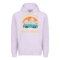 Lilac pogue life outer banks retro vintage sunny Premium Hoodie - linhVisuals