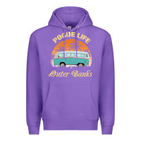 Pogue Life Outer Banks Retro Vintage Sunny Premium Hoodie | Teevron