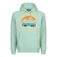 Seafoam pogue life outer banks retro vintage sunny Premium Hoodie - linhVisuals
