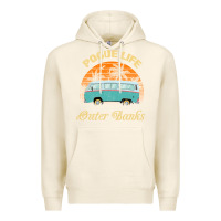 Tofu pogue life outer banks retro vintage sunny Premium Hoodie - linhVisuals