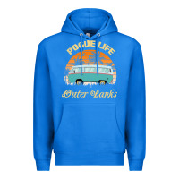 True Royal pogue life outer banks retro vintage sunny Premium Hoodie - linhVisuals