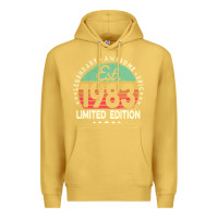 Antique Gold est. 1983 vintage 1983 limited edition 39th birthday retro pullover ho Premium Hoodie - linhVisuals