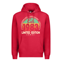 Cardinal est. 1983 vintage 1983 limited edition 39th birthday retro pullover ho Premium Hoodie - linhVisuals
