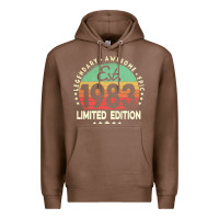 Chestnut est. 1983 vintage 1983 limited edition 39th birthday retro pullover ho Premium Hoodie - linhVisuals