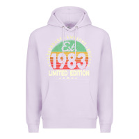 Lilac est. 1983 vintage 1983 limited edition 39th birthday retro pullover ho Premium Hoodie - linhVisuals