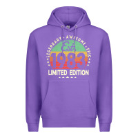 Purple est. 1983 vintage 1983 limited edition 39th birthday retro pullover ho Premium Hoodie - linhVisuals