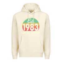 Tofu est. 1983 vintage 1983 limited edition 39th birthday retro pullover ho Premium Hoodie - linhVisuals