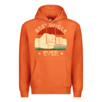 Carrot vintage best uncle ever fist bump funny uncle fathers day Premium Hoodie - linhVisuals