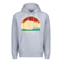 Heather Grey vintage best uncle ever fist bump funny uncle fathers day Premium Hoodie - linhVisuals
