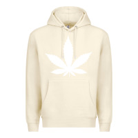 Sandshell weed leaf in a pocket marijuana cannabis Premium Hoodie - linhVisuals