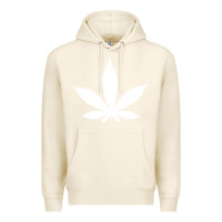 Tofu weed leaf in a pocket marijuana cannabis Premium Hoodie - linhVisuals