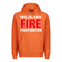 Carrot wildland fire rescue department firefighters firemen uniform Premium Hoodie - linhVisuals