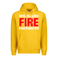 Lemon wildland fire rescue department firefighters firemen uniform Premium Hoodie - linhVisuals